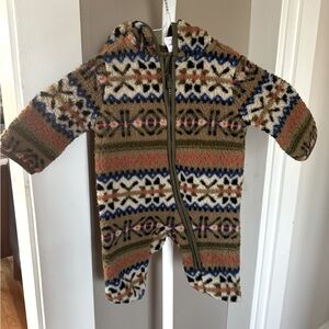 🟡 6 for $30 Old Navy fleece bunting size 3-6 months
